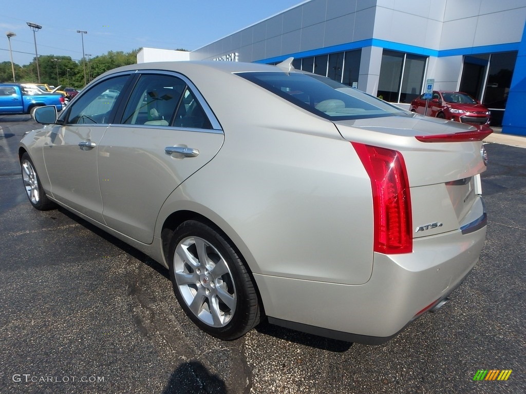 2014 ATS 2.0L Turbo AWD - Silver Coast Metallic / Light Platinum/Brownstone photo #4
