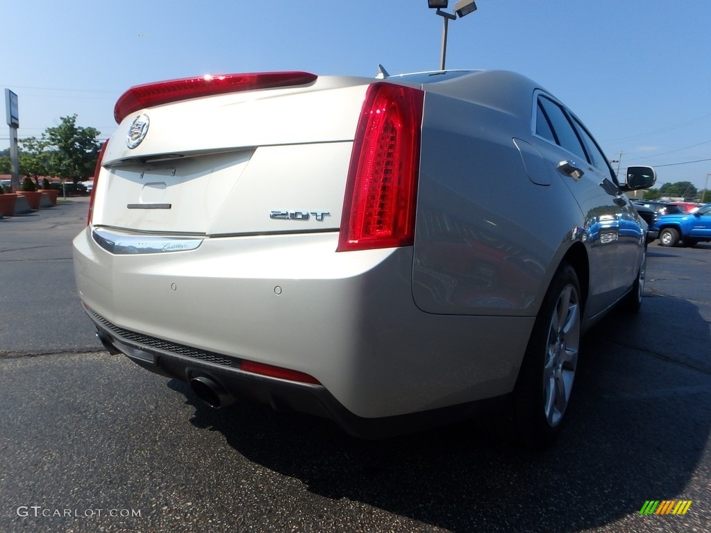 2014 ATS 2.0L Turbo AWD - Silver Coast Metallic / Light Platinum/Brownstone photo #8