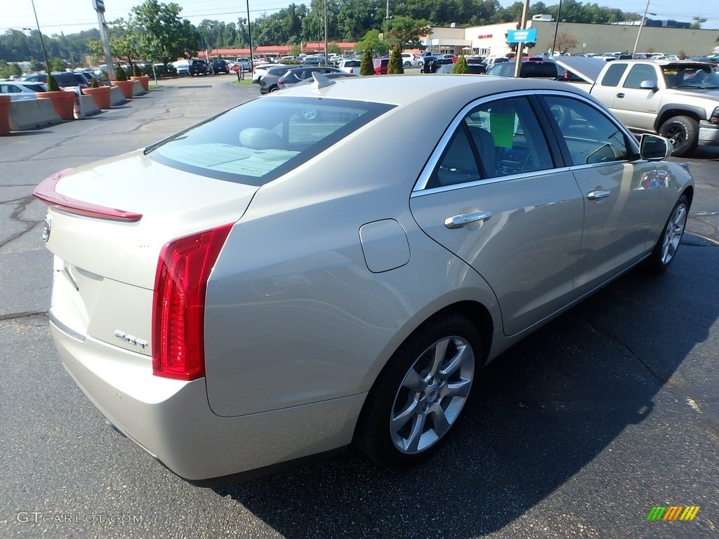 2014 ATS 2.0L Turbo AWD - Silver Coast Metallic / Light Platinum/Brownstone photo #9