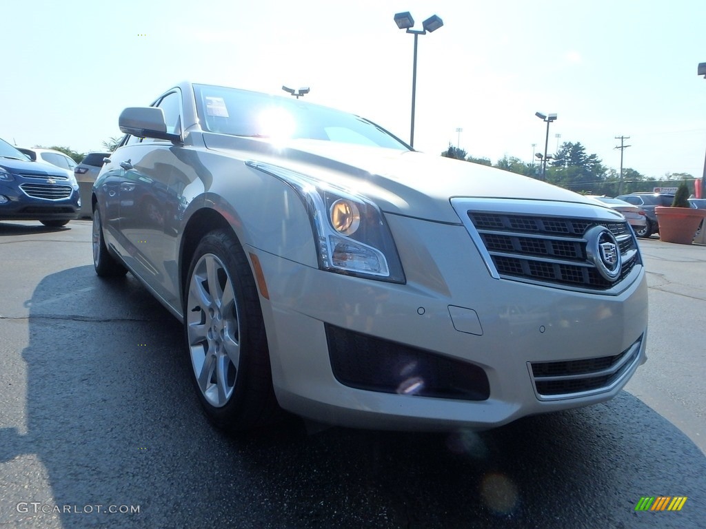 2014 ATS 2.0L Turbo AWD - Silver Coast Metallic / Light Platinum/Brownstone photo #12