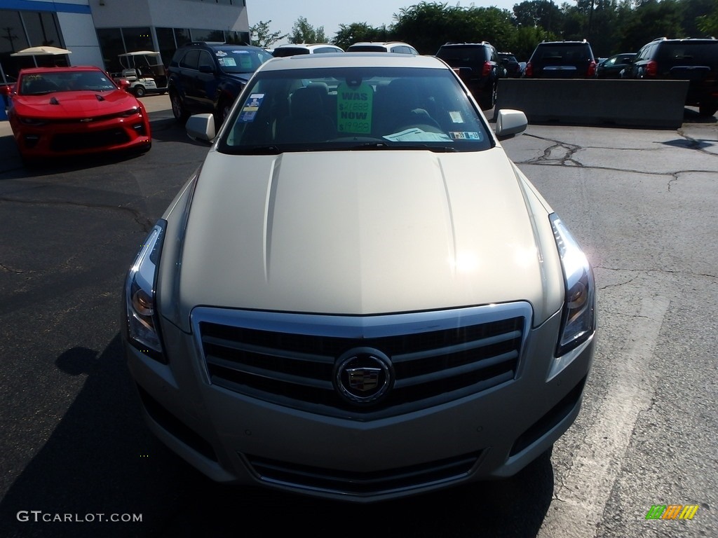 2014 ATS 2.0L Turbo AWD - Silver Coast Metallic / Light Platinum/Brownstone photo #13