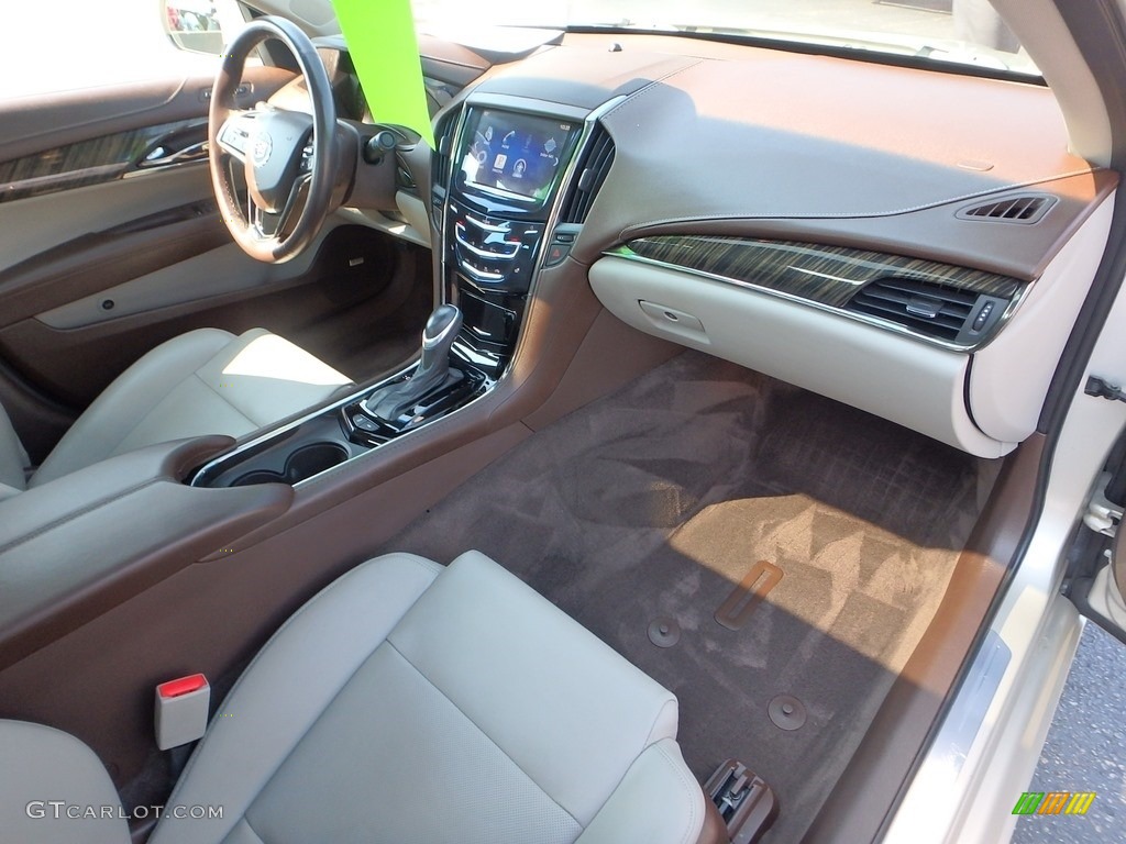 2014 ATS 2.0L Turbo AWD - Silver Coast Metallic / Light Platinum/Brownstone photo #16