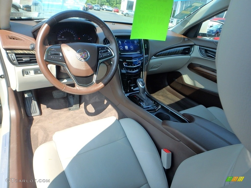 2014 ATS 2.0L Turbo AWD - Silver Coast Metallic / Light Platinum/Brownstone photo #22