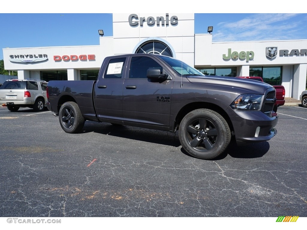 2018 1500 Express Quad Cab - Granite Crystal Metallic / Black/Diesel Gray photo #1