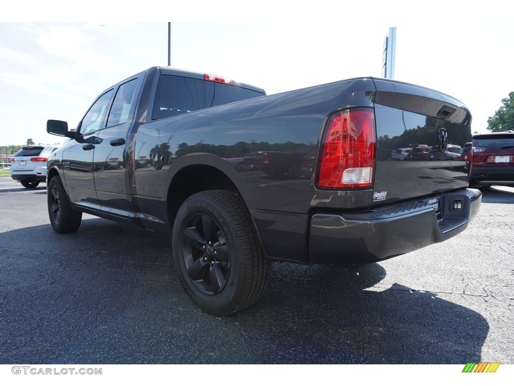 2018 1500 Express Quad Cab - Granite Crystal Metallic / Black/Diesel Gray photo #13