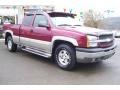 2004 Sport Red Metallic Chevrolet Silverado 1500 Z71 Extended Cab 4x4  photo #3
