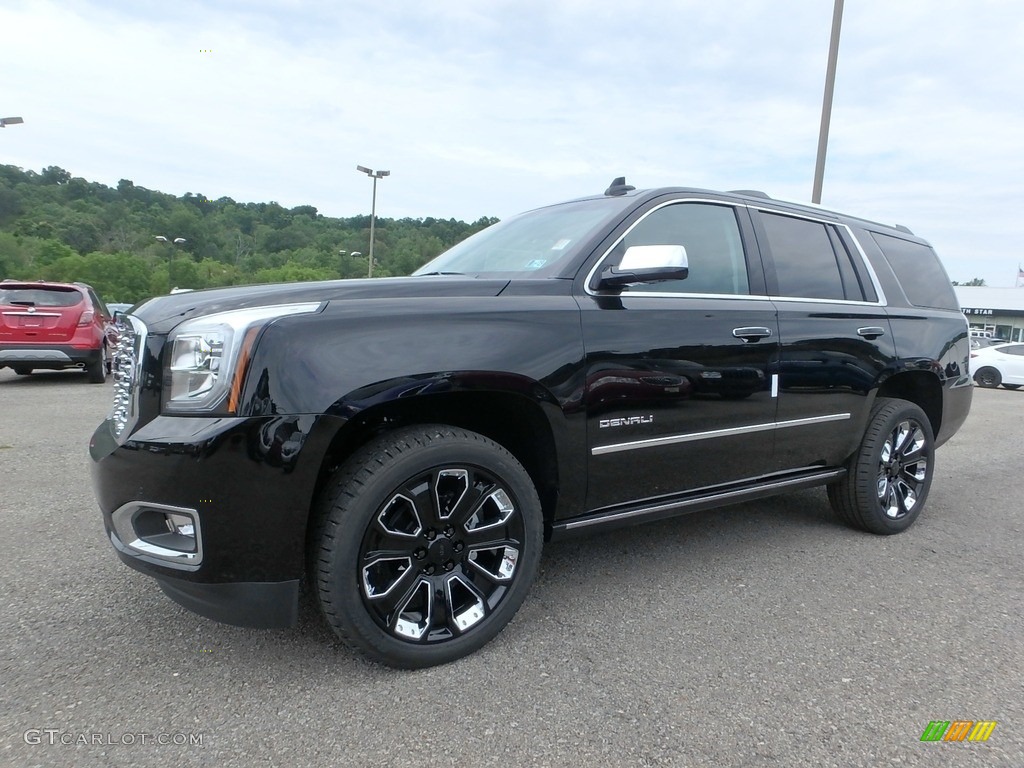 Onyx Black 2019 GMC Yukon Denali 4WD Exterior Photo #128696686