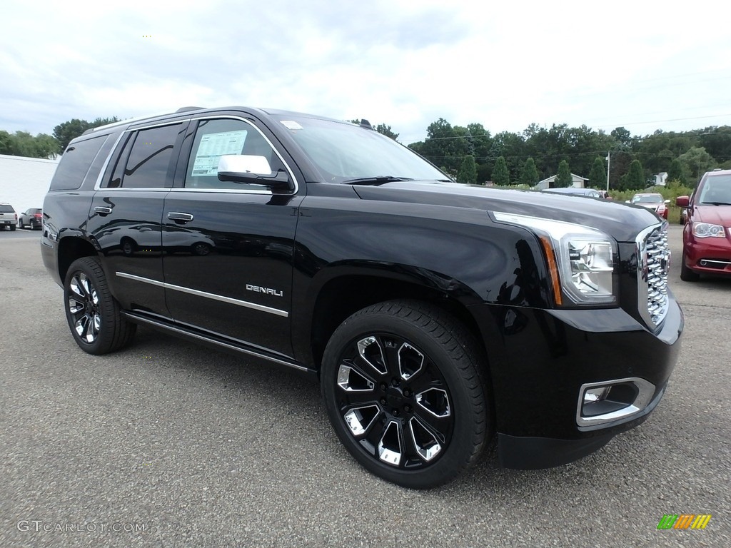 Onyx Black 2019 GMC Yukon Denali 4WD Exterior Photo #128696740