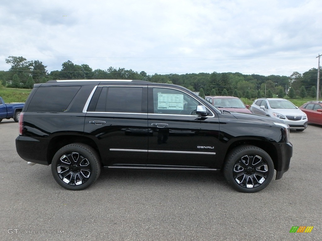 Onyx Black 2019 GMC Yukon Denali 4WD Exterior Photo #128696764