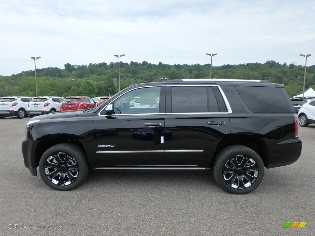 Onyx Black 2019 GMC Yukon Denali 4WD Exterior Photo #128696869