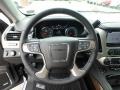 Jet Black 2019 GMC Yukon Denali 4WD Steering Wheel