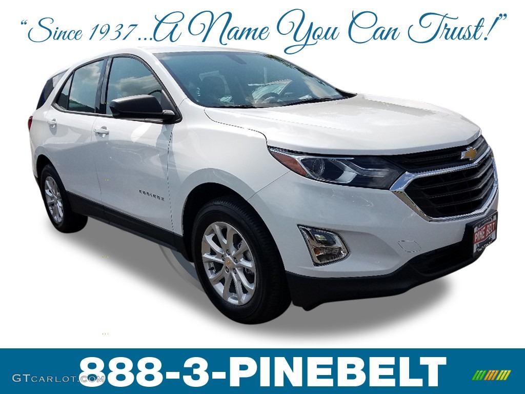 2019 Equinox LS AWD - Summit White / Medium Ash Gray photo #1