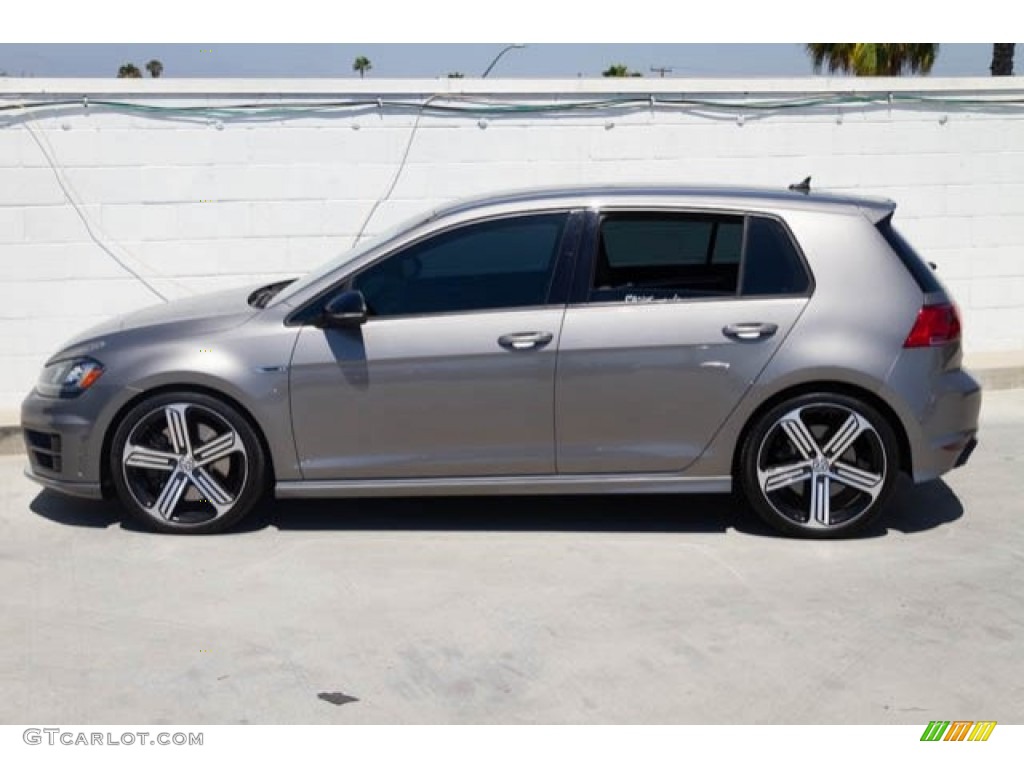 Limestone Gray Metallic 2016 Volkswagen Golf R 4Motion w/DCC. Nav. Exterior Photo #128697787