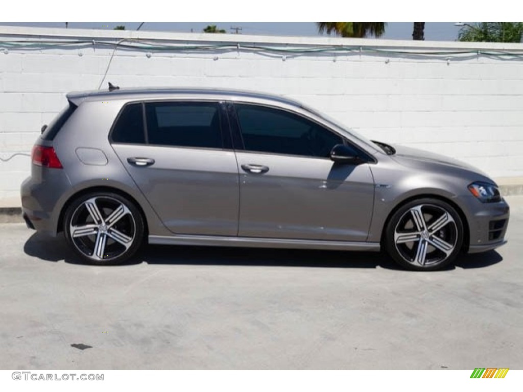 Limestone Gray Metallic 2016 Volkswagen Golf R 4Motion w/DCC. Nav. Exterior Photo #128697859