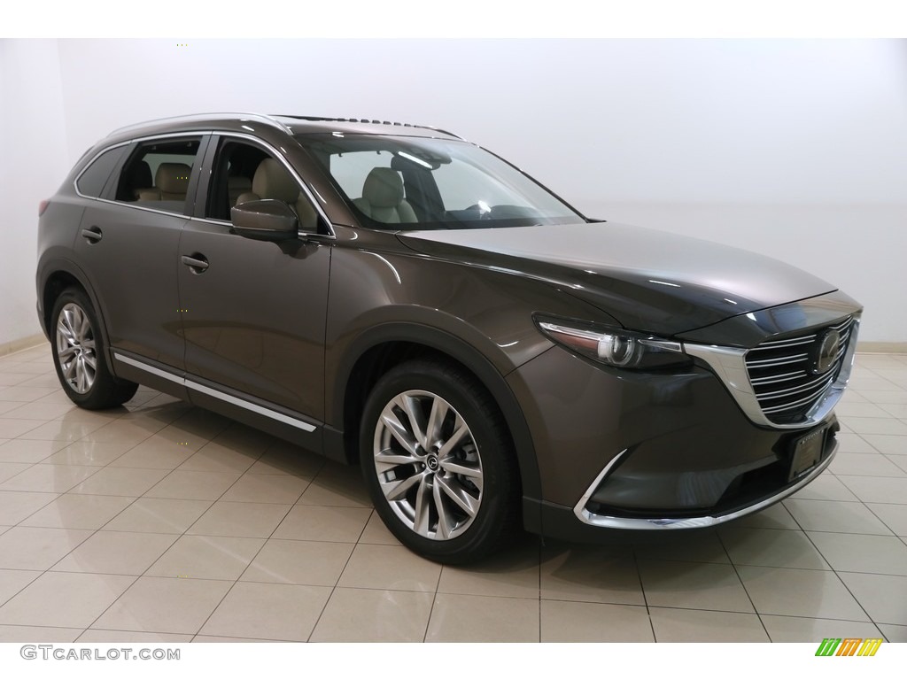 2017 CX-9 Grand Touring AWD - Titanium Flash Mica / Sand photo #1