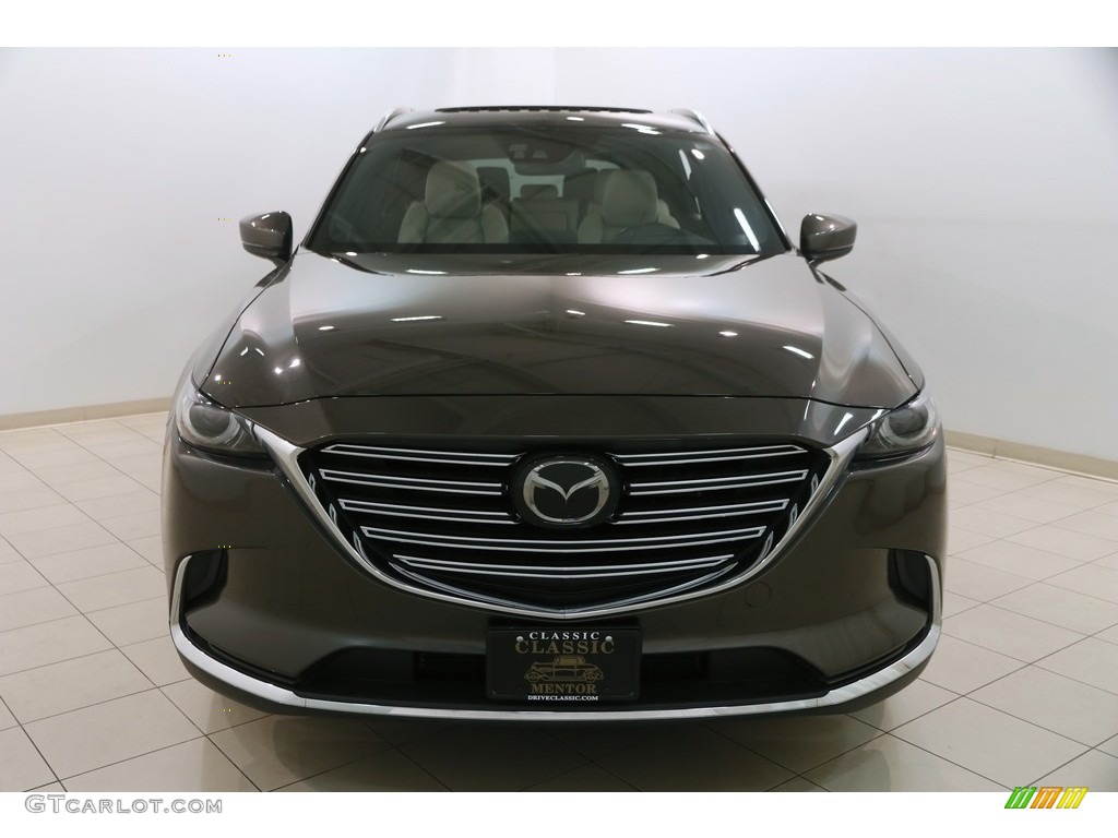 2017 CX-9 Grand Touring AWD - Titanium Flash Mica / Sand photo #2