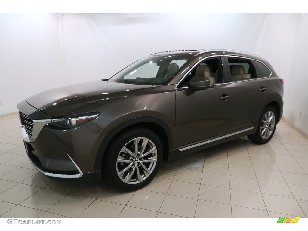 2017 CX-9 Grand Touring AWD - Titanium Flash Mica / Sand photo #3