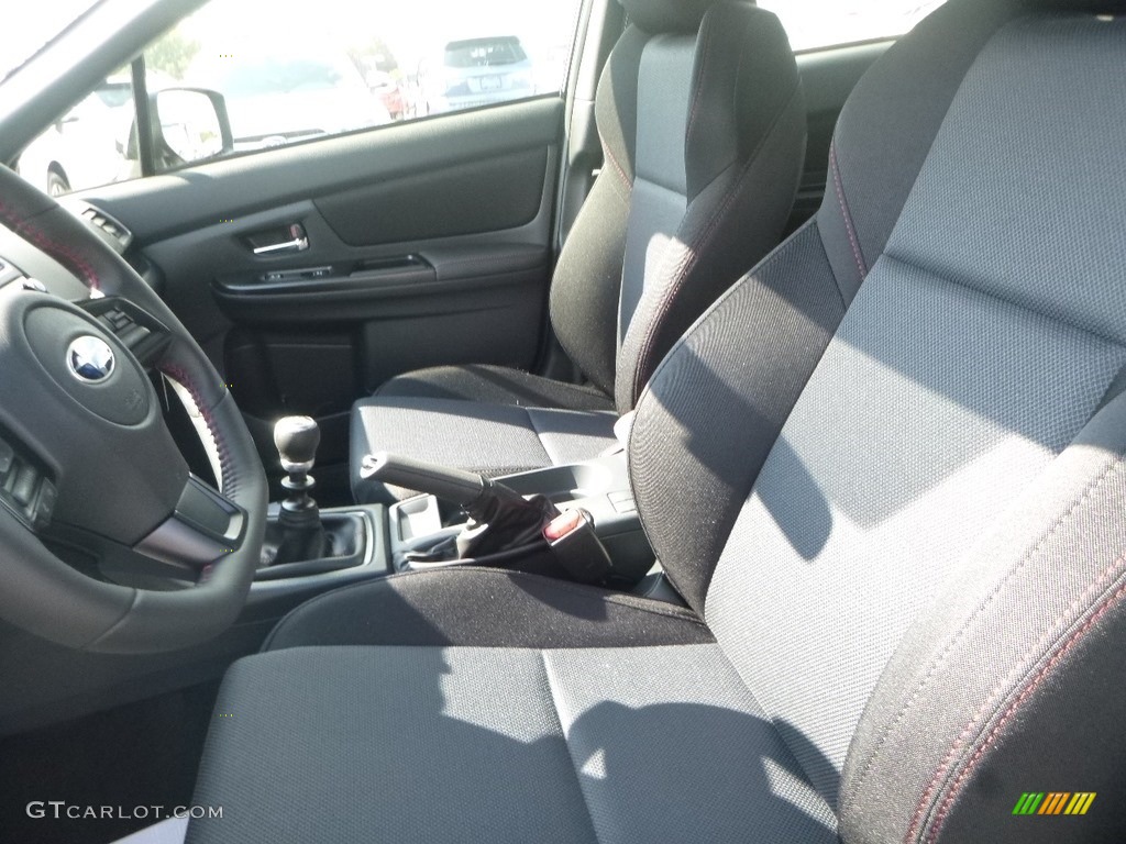 Carbon Black Interior 2019 Subaru WRX Standard WRX Model Photo #128700130
