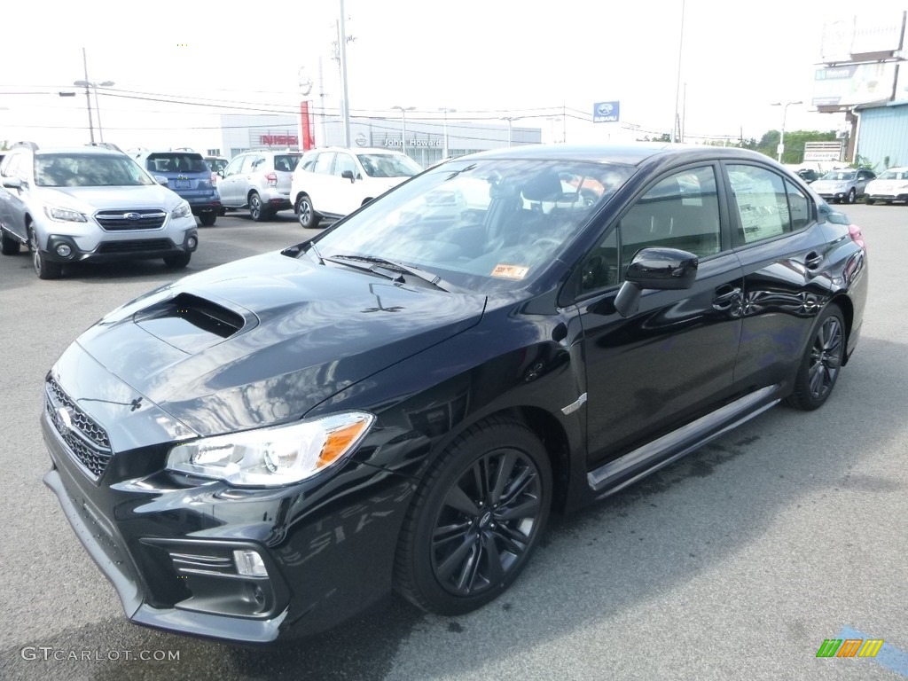 Crystal Black Silica 2019 Subaru WRX Standard WRX Model Exterior Photo #128700481