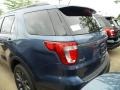 2018 Blue Metallic Ford Explorer XLT 4WD  photo #3