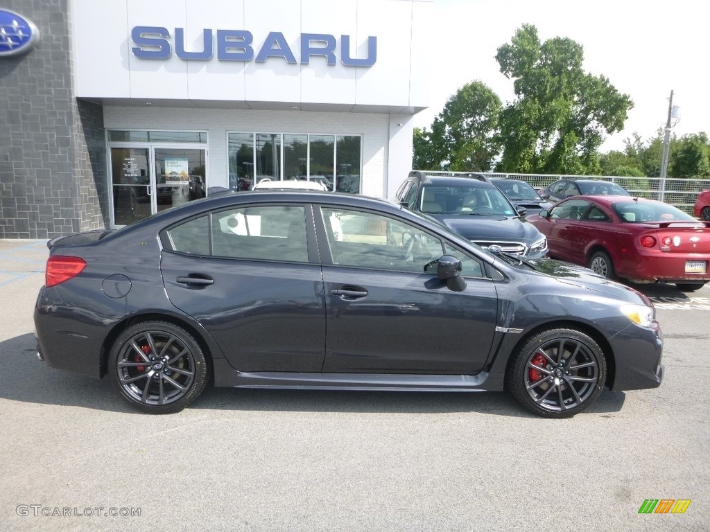 Dark Gray Metallic 2019 Subaru WRX Premium Exterior Photo #128700871