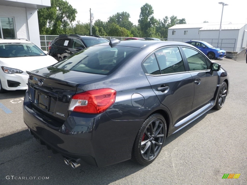 2019 WRX Premium - Dark Gray Metallic / Recaro Black Ultrasuede/Carbon Black photo #4