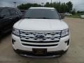 2018 White Platinum Ford Explorer XLT 4WD  photo #2