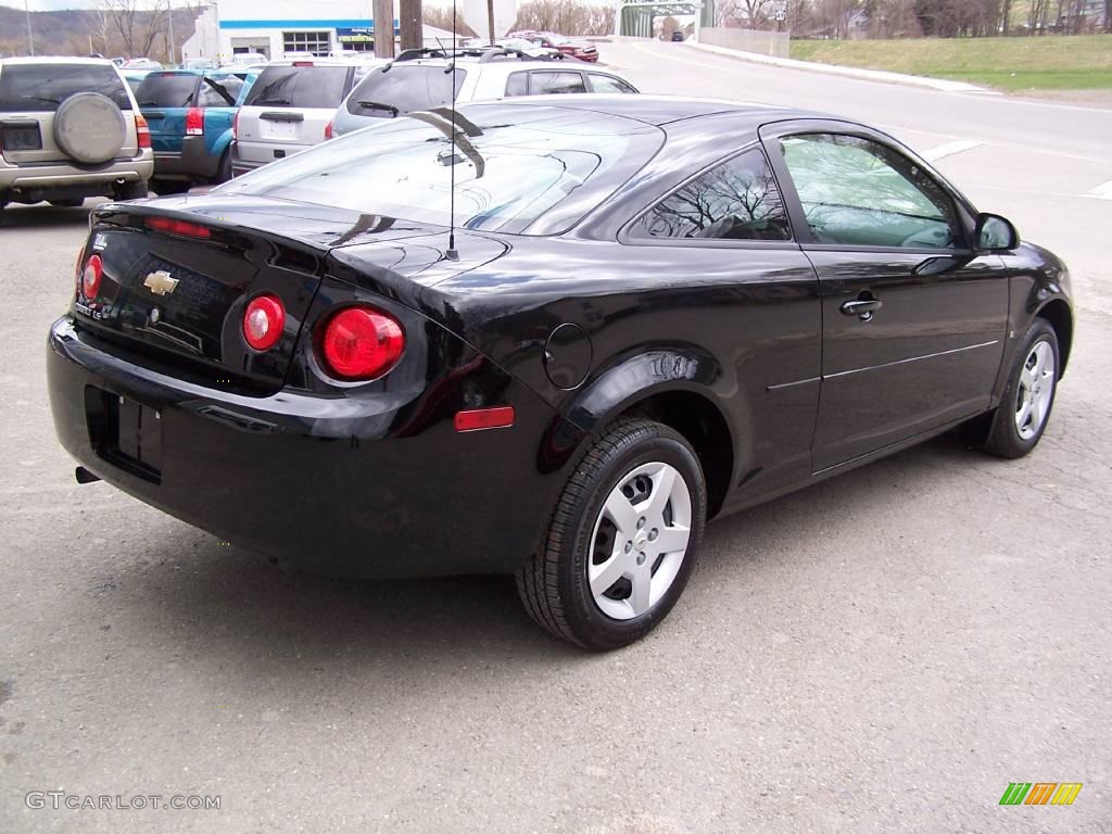 2006 Cobalt LS Coupe - Black / Gray photo #7