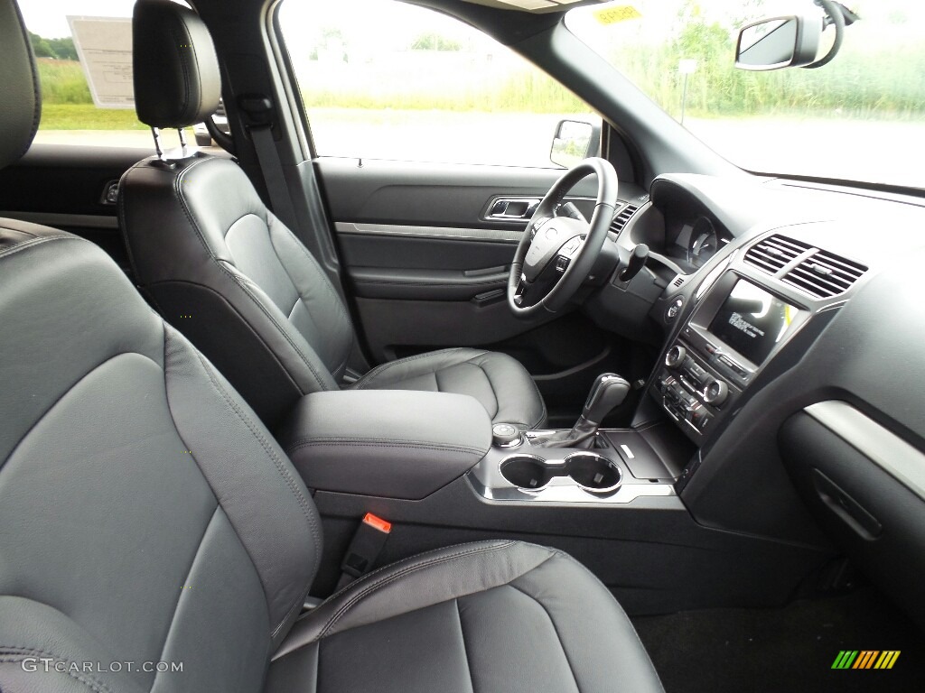 2018 Explorer XLT 4WD - White Platinum / Ebony Black photo #4