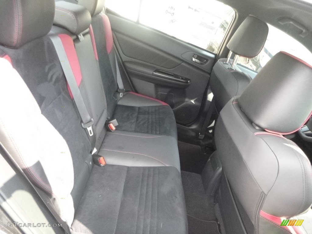 Recaro Black Ultrasuede/Carbon Black Interior 2019 Subaru WRX Premium Photo #128701123