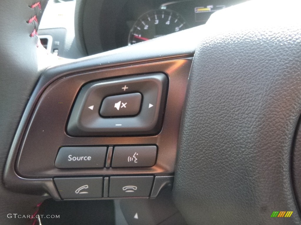 2019 WRX Premium - Dark Gray Metallic / Recaro Black Ultrasuede/Carbon Black photo #20