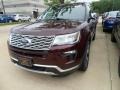 2018 Burgundy Velvet Ford Explorer Platinum 4WD  photo #1
