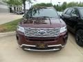 2018 Burgundy Velvet Ford Explorer Platinum 4WD  photo #2