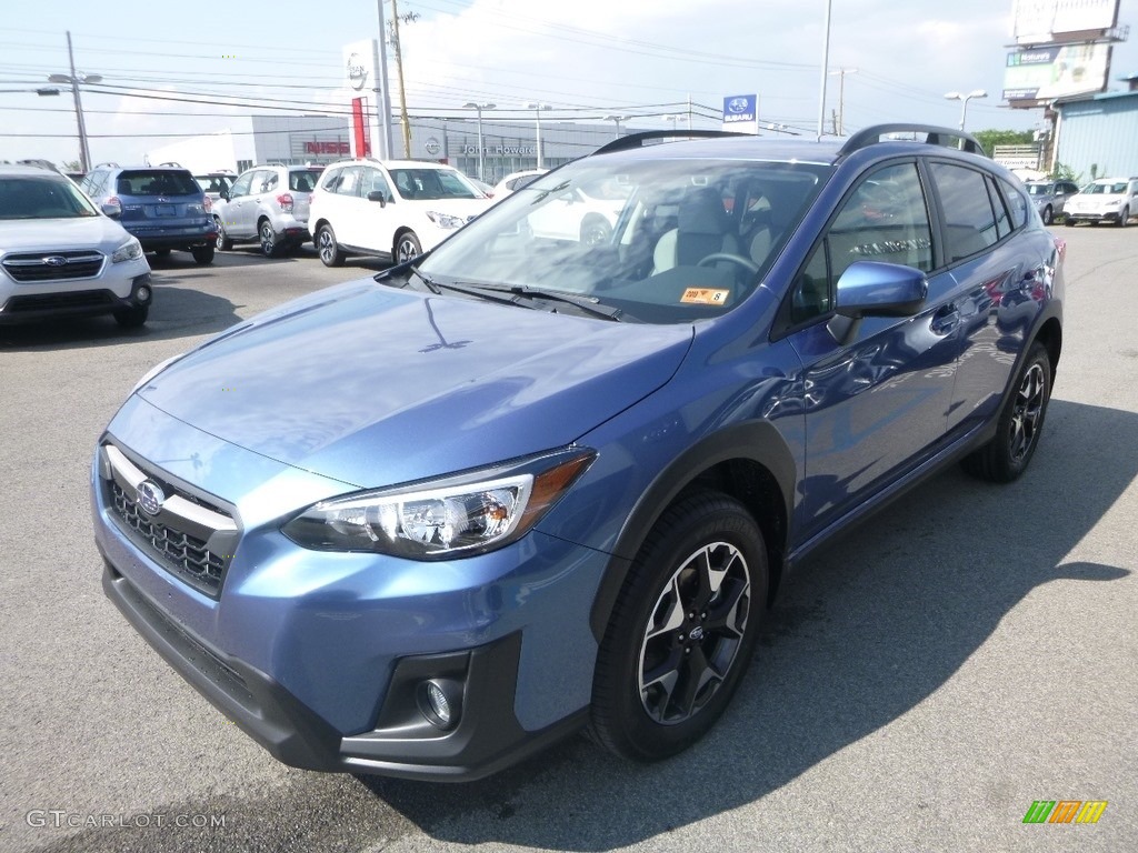 Quartz Blue Pearl 2019 Subaru Crosstrek 2.0i Premium Exterior Photo #128702692
