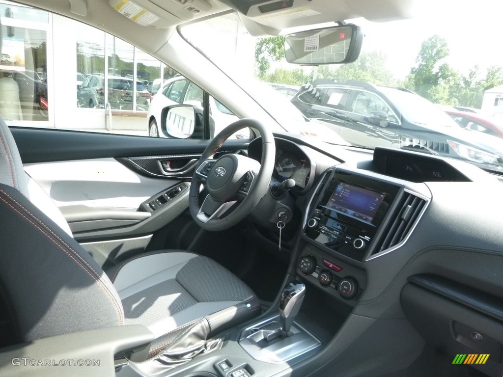 2019 Crosstrek 2.0i Premium - Quartz Blue Pearl / Gray photo #11