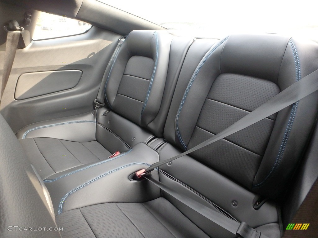 Ebony/Recaro Leather Trimmed Interior 2019 Ford Mustang GT Premium Fastback Photo #128703061