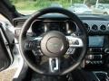 Ebony/Recaro Leather Trimmed 2019 Ford Mustang GT Premium Fastback Steering Wheel