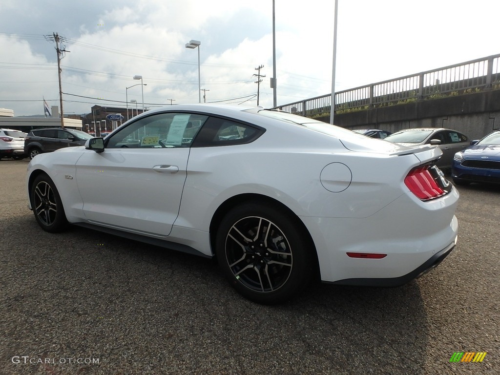 2019 Mustang GT Fastback - Oxford White / Ebony photo #4