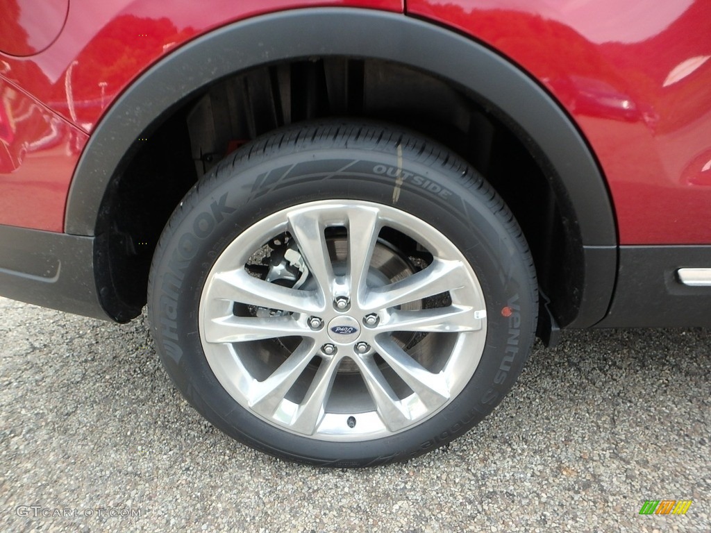 2018 Explorer XLT 4WD - Ruby Red / Ebony Black photo #2