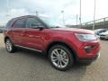 2018 Ruby Red Ford Explorer XLT 4WD  photo #10