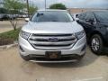 2018 Ingot Silver Ford Edge SEL AWD  photo #2