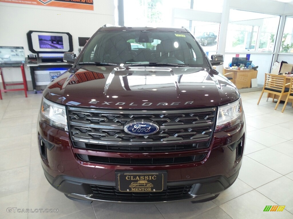 2018 Explorer XLT 4WD - Burgundy Velvet / Ebony Black photo #2