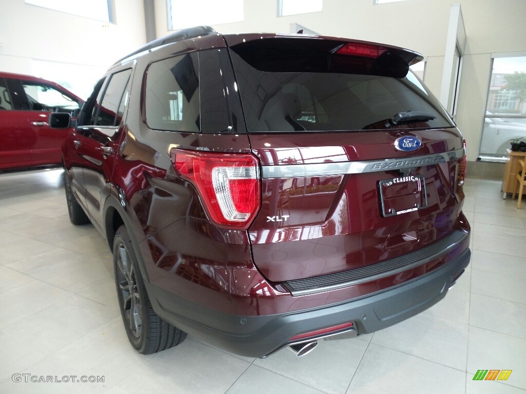 2018 Explorer XLT 4WD - Burgundy Velvet / Ebony Black photo #3