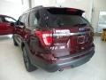 2018 Burgundy Velvet Ford Explorer XLT 4WD  photo #3