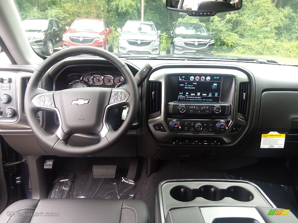 2018 Silverado 1500 LTZ Crew Cab 4x4 - Centennial Blue Metallic / Jet Black photo #5