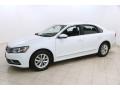 Pure White - Passat S Sedan Photo No. 3