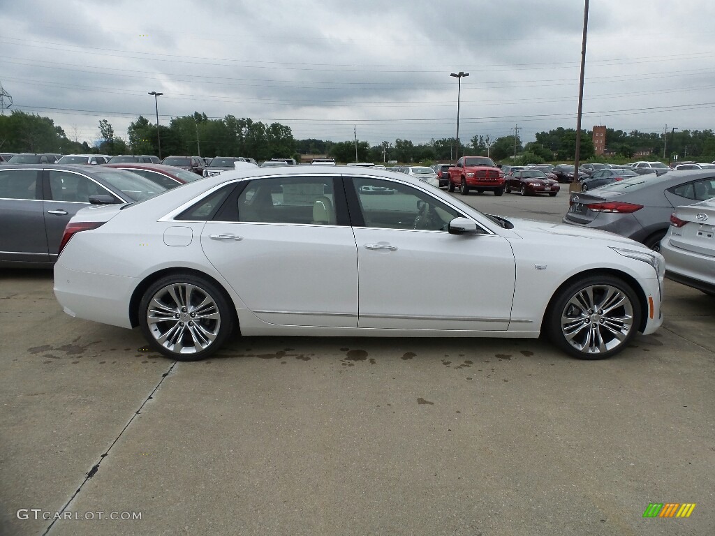 2018 CT6 3.0 Turbo Platinum AWD Sedan - Crystal White Tricoat / Very Light Cashmere photo #2