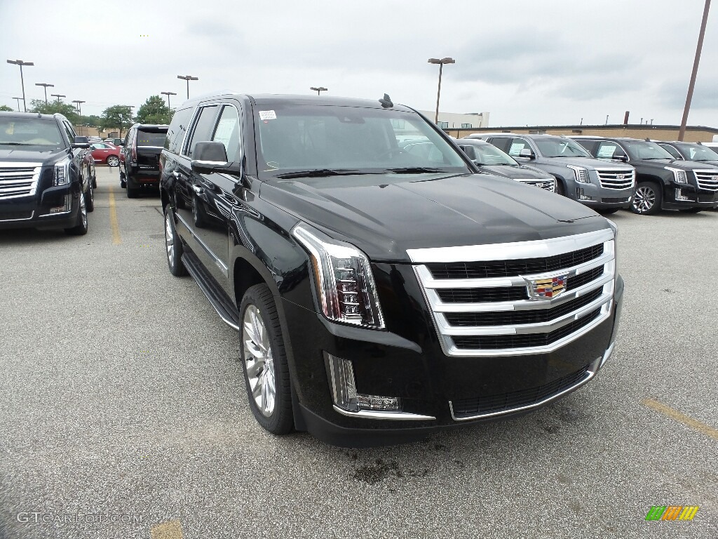 Black Raven 2019 Cadillac Escalade ESV Luxury 4WD Exterior Photo #128707375