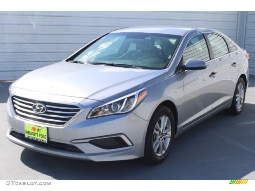 2017 Sonata SE - Shale Gray Metallic / Gray photo #3