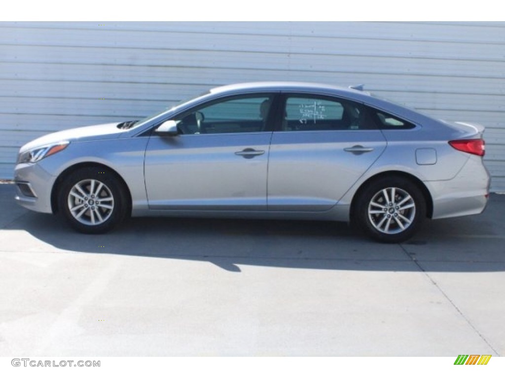 2017 Sonata SE - Shale Gray Metallic / Gray photo #7